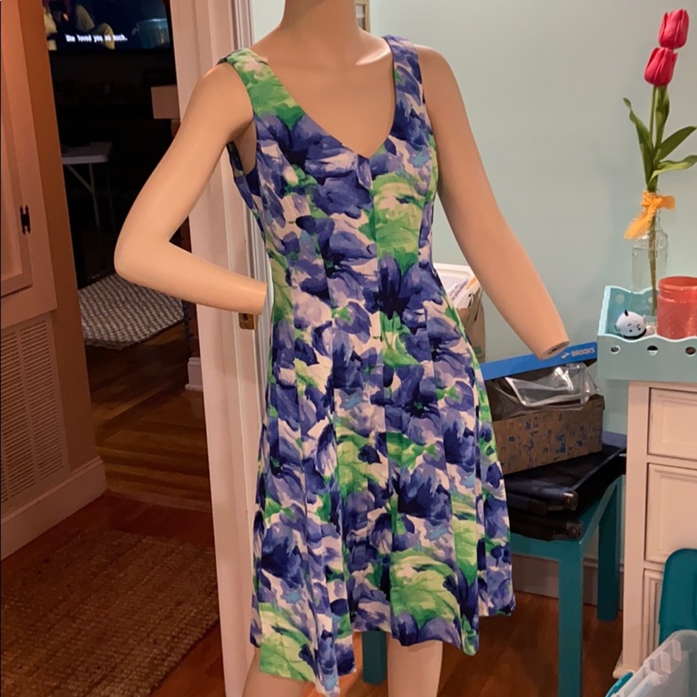 Beautiful blue and green light weight dress